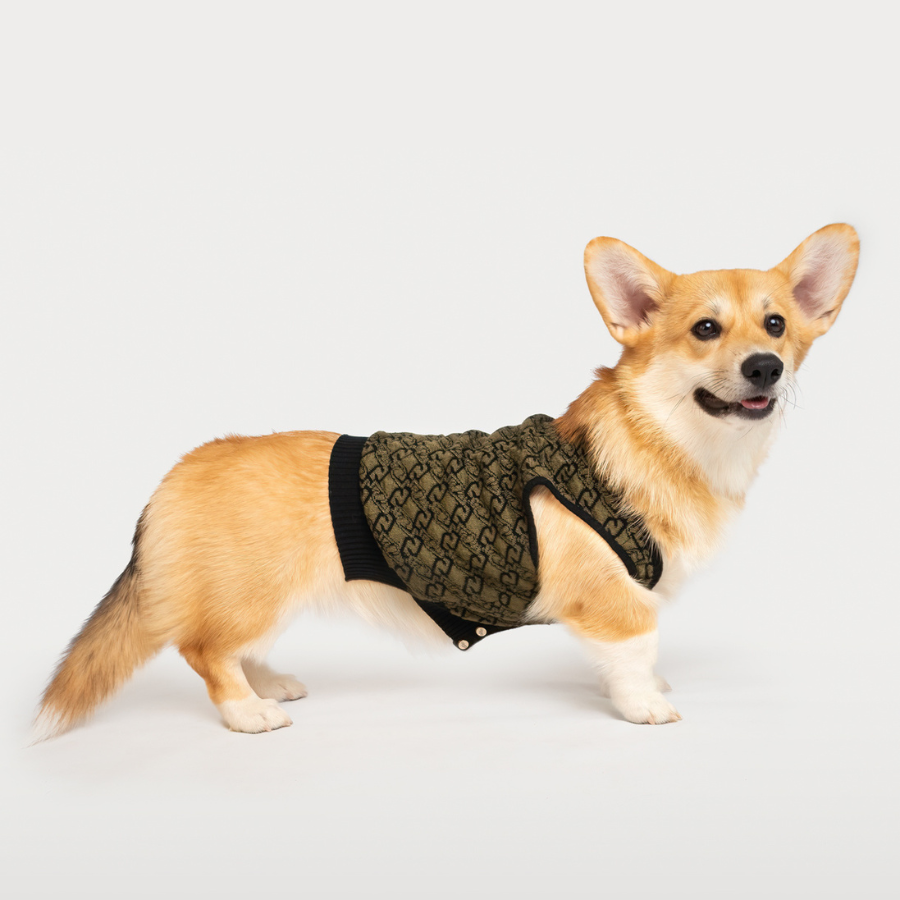Liu Jo - Gilet jaquard military