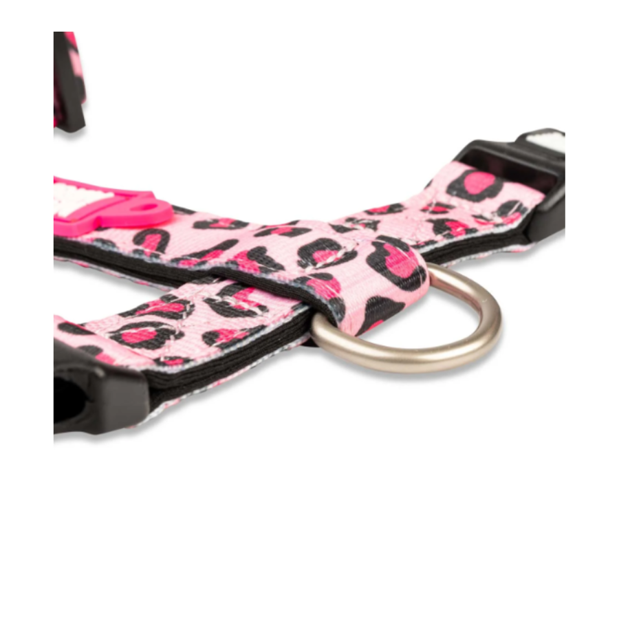 Max&Molly – Pettorina H - Leopard Pink