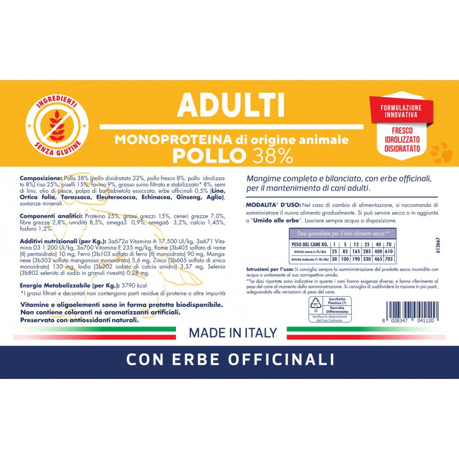 Vet Line - ADULTI POLLO