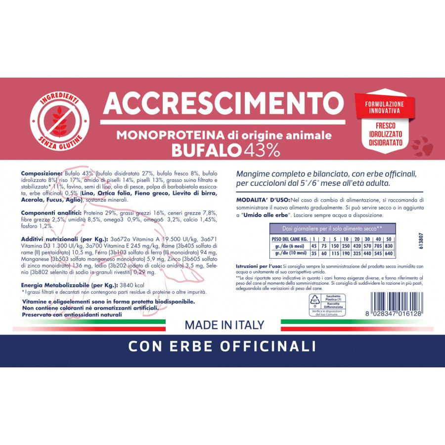 Vet Line - ACCRESCIMENTO BUFALO