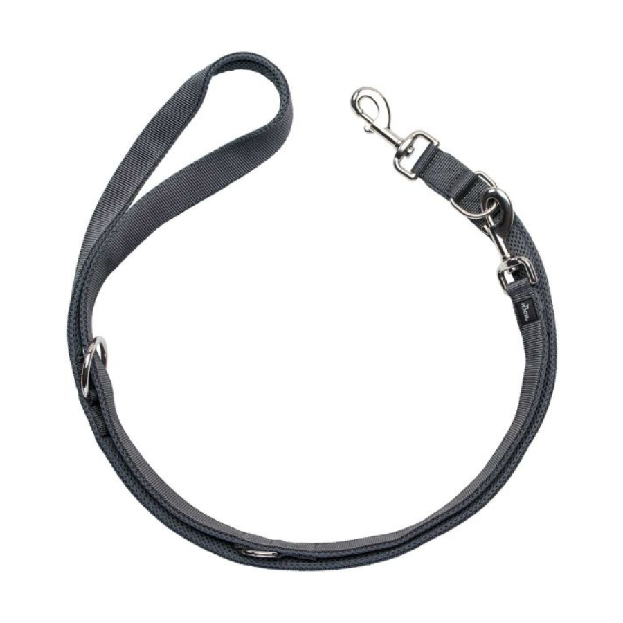 Hunter - Guinzaglio Divo & Maldon 20/100 - Nylon/Poliestere - grigio