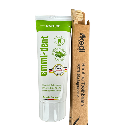 Emmi Pet - Dentifricio Nature + spazzolini bamboo