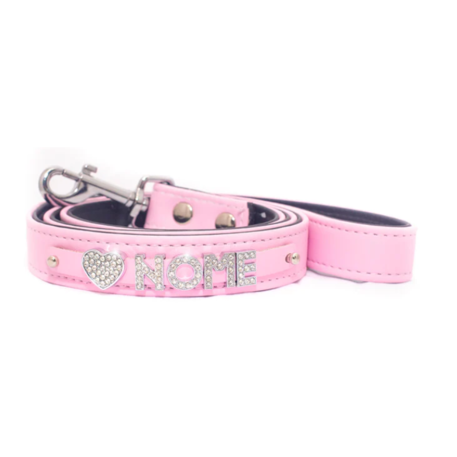 Collarissimo – Guinzaglio Rosa Strass