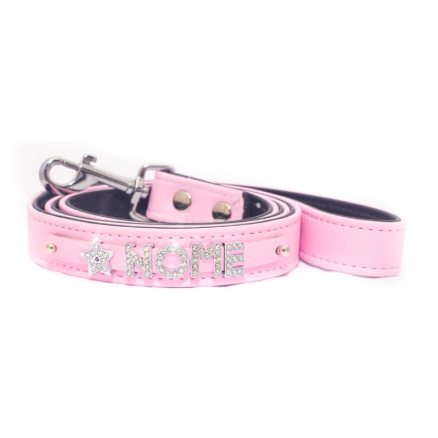 Collarissimo – Guinzaglio Rosa Strass