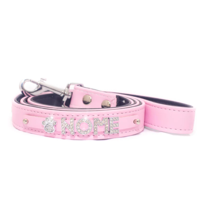 Collarissimo – Guinzaglio Rosa Strass