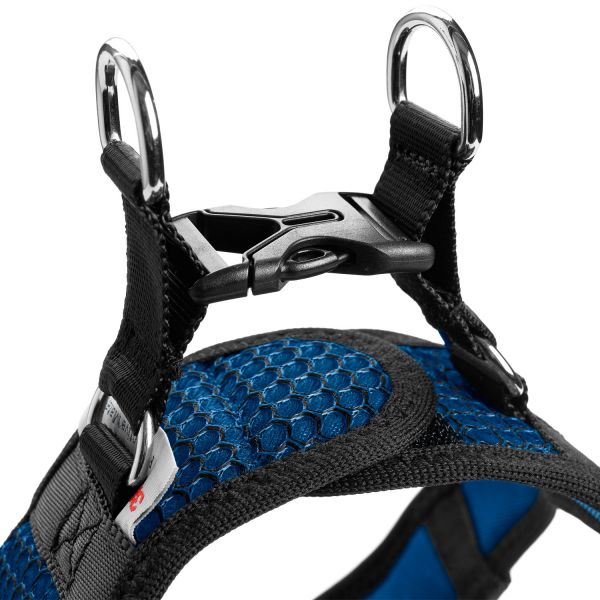 Hunter - Pettorina Hilo Comfort S-M mesh, blu