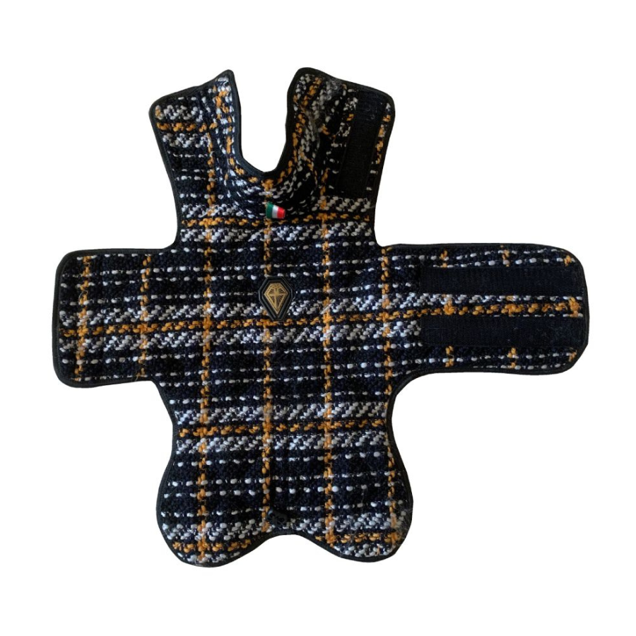 Gold'nStar - Piumino Luxury Bouclé con Nylon Nero