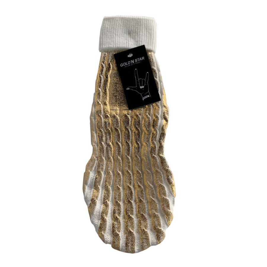Gold'nStar - Maglione Trecce Laminate